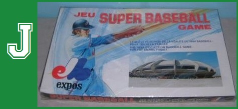 J - Jeu Super Baseball : Expos -- Jeu Super Baseball, 1979