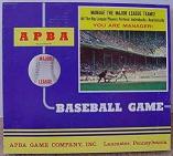 tabletop baseball game - APBA - APBA, 1970s