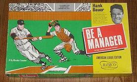 Be A Manager - American League Edition (Bamco, 1967)