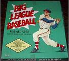 baseball boardgame - Big League Baseball - Saalfield, 1959