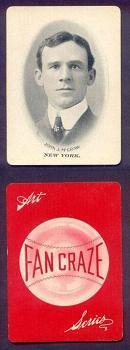 Fan Craze (The Fan Craze Co, 1906) - National League 'Art Series' cards