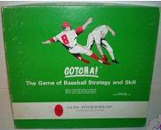 baseball board game - Gotcha! - Calida, 1968