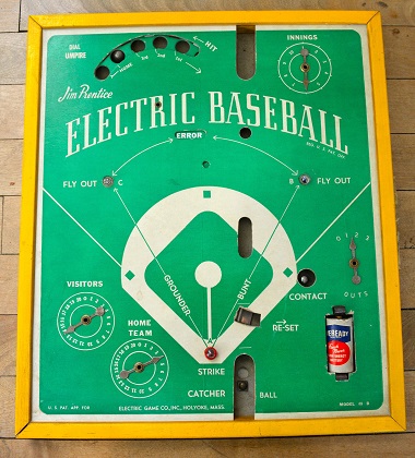 Jim Prentice Electric Baseball - Model 48-B, 1947 variation