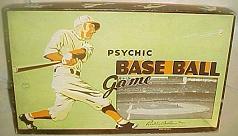 antique baseball game - Psychic Baseball - Parker Brothers, 1935