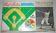 baseball board game - Real-Action Baseball - Real-Action Games, 1966