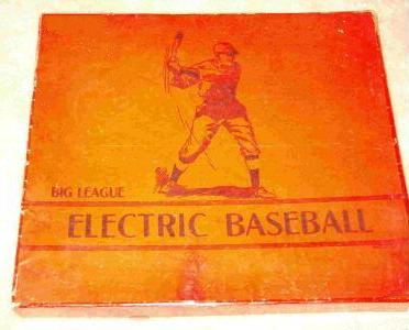 Big League Electric Baseball 'red box version 2' - 1930s