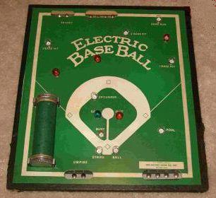 Electric Base Ball 'Electric Bat' - Electric Game Co, 1930s