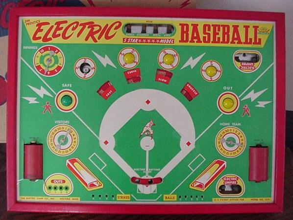 Jim Prentice Electric Baseball 5 Star ***** Model 509 - 1950s