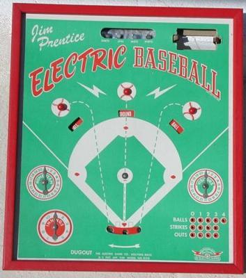 Jim Prentice Electric Baseball Model 63-B - 1940s