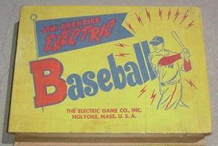 Jim Prentice Electric Baseball Model 79B box - 1950s